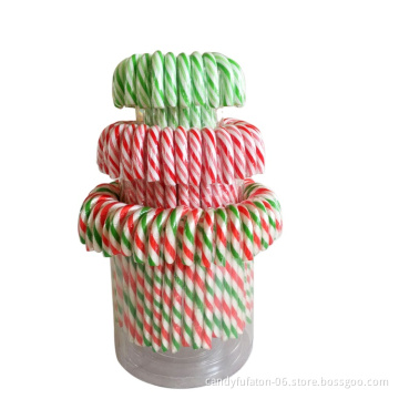 100PK Candy Canes in Jars for Christmas